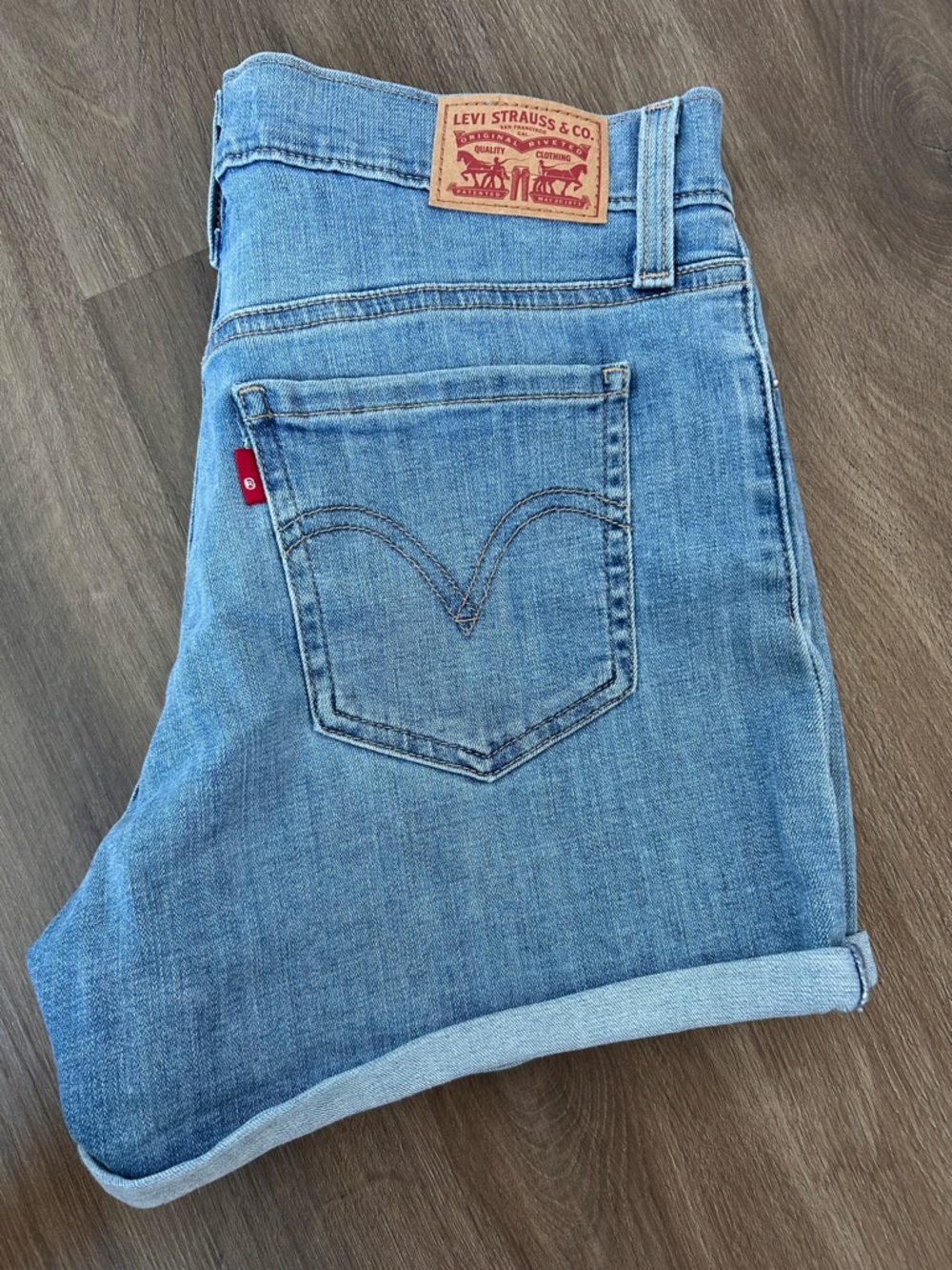 Levi’s mid-length shorts